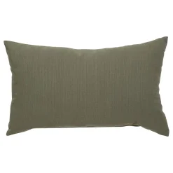 Coussin déco Korai 50x30cm vert laurier - Hespéride
