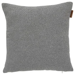 Coussin déco Solfia gris ardoise 45x45cm - Hespéride