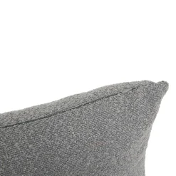 Coussin déco Solfia gris ardoise 45x45cm - Hespéride