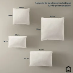 Coussin de garnissage carré L.45 x l.45 cm GoodHome Grus