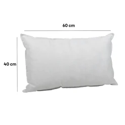 Coussin de garnissage L.60 x l.40 cm GoodHome Grus