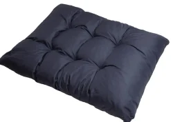 Coussin de palette 120x50cm Coussin d'assise coussin de jardin confortable Coussin de jardin Coussin de palette Bleu foncé
