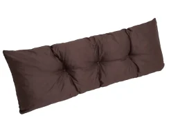 Coussin de palette 120x40cm Coussin d'assise coussin de jardin confortable Coussin de jardin Coussin de palette Marron