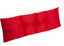 Coussin de palette 120x40cm coussin d'assise coussin de jardin confortable coussin de jardin Coussin de palette Rouge