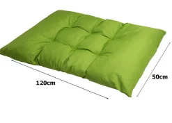Coussin de palette 120x50cm Coussin d'assise coussin de jardin confortable Coussin de jardin Coussin de palette Citron
