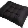 Coussin de palette 120x60cm coussin d'assise coussin de jardin confortable coussin de jardin Coussin de palette Noir