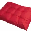 Coussin de palette 120x50cm coussin d'assise coussin de jardin confortable coussin de jardin Coussin de palette Rouge