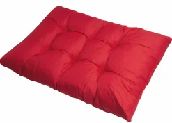 Coussin de palette 120x50cm coussin d'assise coussin de jardin confortable coussin de jardin Coussin de palette Rouge