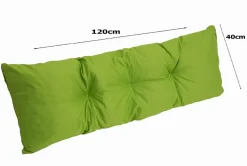 Coussin de palette 120x40cm Coussin d'assise coussin de jardin confortable Coussin de jardin Coussin de palette Citron