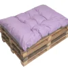 Coussin de palette 120x80cm, coussins de banc Violet, coussin extérieur/intérieur coussins de sol confortables