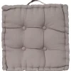 Coussin de sol - 40 x 40 cm Gris
