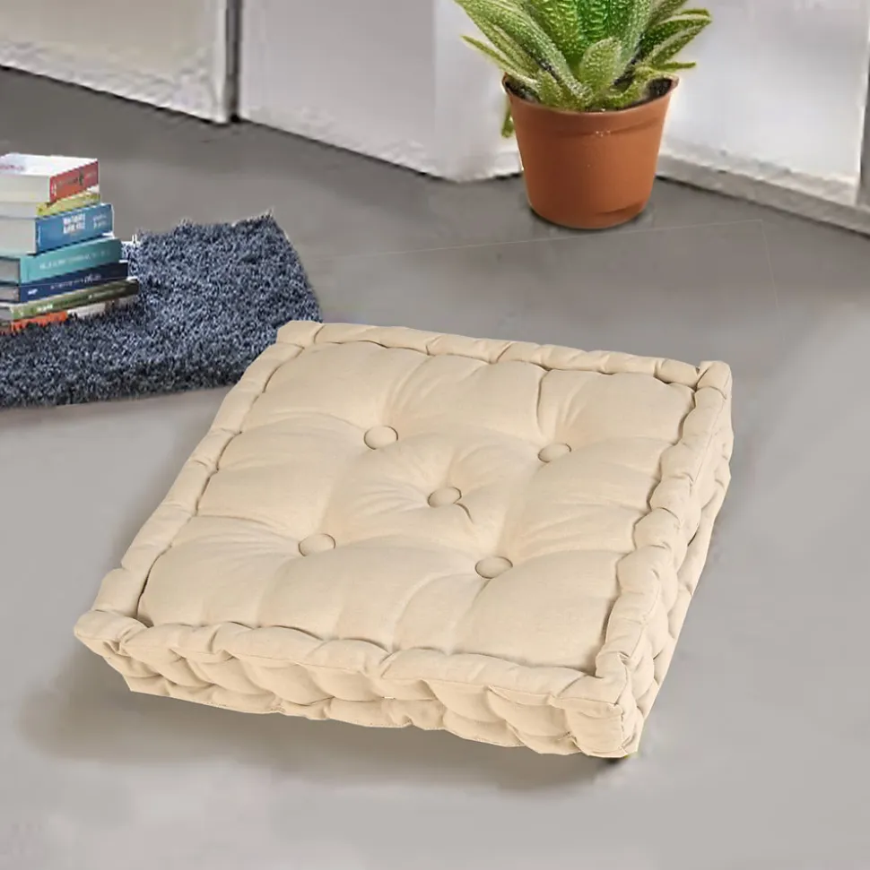 Coussin de sol bicolore épais 10 cm - Dylrev, style moderne et confort inégalé