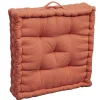 Coussin de sol coton recyclé terra 45x45x10