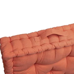 Coussin de sol coton recyclé terra 45x45x10
