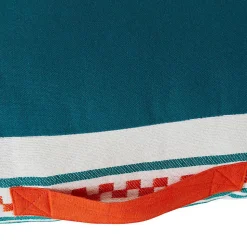 Coussin de sol d'extérieur Yucatan bleu canard 120x80cm - Atmosphera