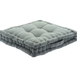 Coussin de sol gris 40x40 cm - Atmosphera