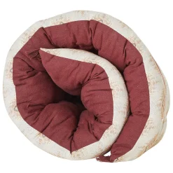 Coussin de sol Ikat jacquard lin 60x120cm - Atmosphera