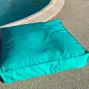 Coussin de sol inter / exter (71x71x35 cm - Turquoise)