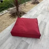 Coussin de sol inter / exter (71x71x35 cm - Bordeaux)