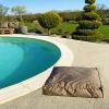 Coussin de sol inter / exter (71x71x35 cm - Taupe)