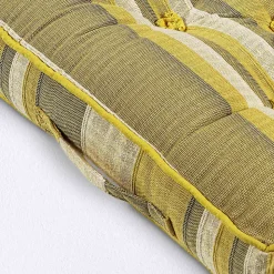 Coussin de sol jaune - morocco - HOMESCAPES