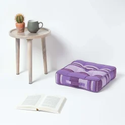 Coussin de sol mauve - morocco - HOMESCAPES