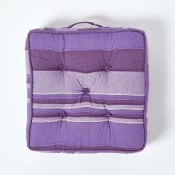 Coussin de sol mauve - morocco - HOMESCAPES