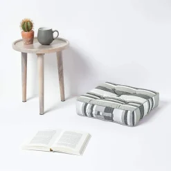 Coussin de sol monochrome - morocco - HOMESCAPES