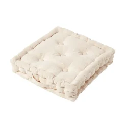 Coussin de sol naturel - rajput tissé main - HOMESCAPES