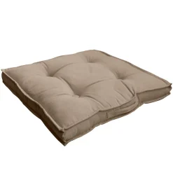 Coussin de sol Naturel - 50x50cm - Naturel