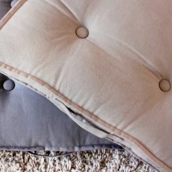 Coussin de sol Naturel - 50x50cm - Naturel
