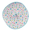 Coussin de sol rond pour enfants multicolore à  motif étoiless 43 cm - HOMESCAPES