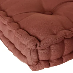 Coussin de sol terracotta 40x40 cm - Atmosphera
