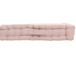 Coussin de sol uni en coton Panama