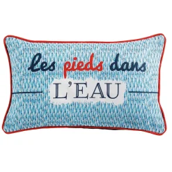 Coussin dehousable Les Pieds dans l eau