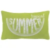Coussin déhoussable Pacifique summer anis