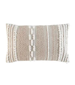 Coussin déhoussable 30x50cm "Blanca" - 30x50cm - Beige