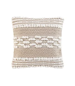 Coussin déhoussable 40x40cm "Blanca" - 40x40cm - Beige