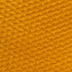 Coussin Dolce - velours - jaune ocre - 40x40 cm - Atmosphera