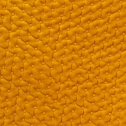 Coussin Dolce - velours - jaune ocre - 40x40 cm - Atmosphera