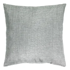 Coussin effet chiné métallisé gris 40x40