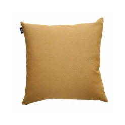 Coussin en coton recyclé vert, kaki, blanc, jaune moutarde 50 x 50 cm