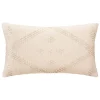 Coussin en coton Safari ivoire 38x58 cm - Atmosphera