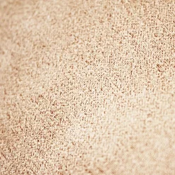 Coussin en suédine rose nude 60x40