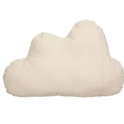 Coussin enfant Berlingot nuage - coton - beige - 45x28 cm - Atmosphera
