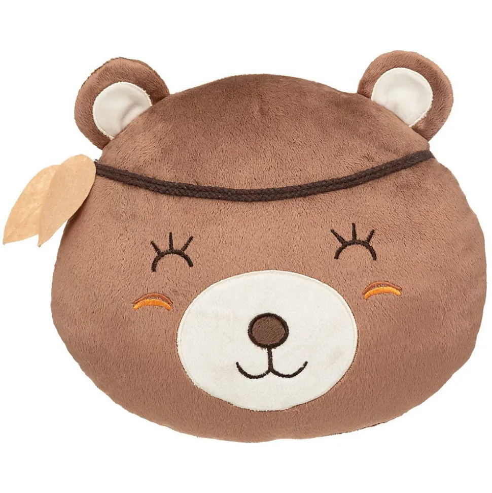 Coussin enfant Ours - marron - Atmosphera