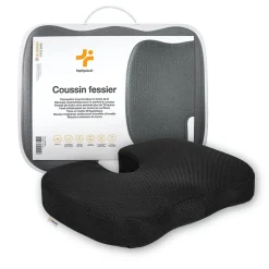 Coussin ergonomique en forme de u pour le coccyx - 45x35x7 - COUSSIN FESSIER