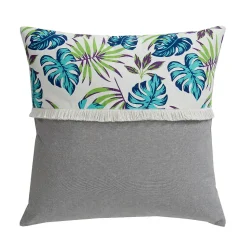 Coussin EXOTIC BLUE 50X50 déhoussable