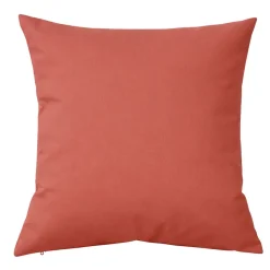 Coussin extérieur imperméable et déhoussable MINORQUE (70x70 cm - Terracotta)