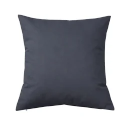 Coussin extérieur imperméable et déhoussable MINORQUE (50x50 cm - Gris anthracite)